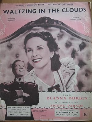 Imagen del vendedor de Waltzing in the Clouds - from "Spring Parade" Starring Deanna Durbin a la venta por EbenezerBooks