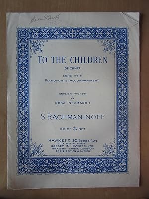 Seller image for To the Children for sale by EbenezerBooks