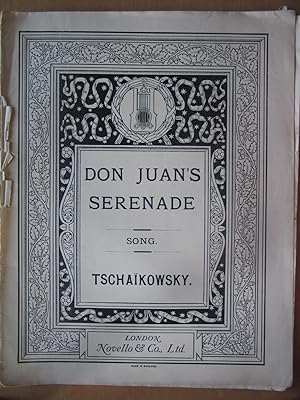 Immagine del venditore per Don Juan's Serenade - for Baritone or Bass venduto da EbenezerBooks