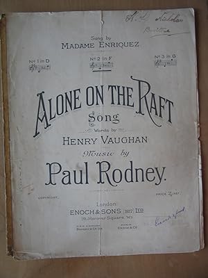 Image du vendeur pour Alone on the Raft mis en vente par EbenezerBooks
