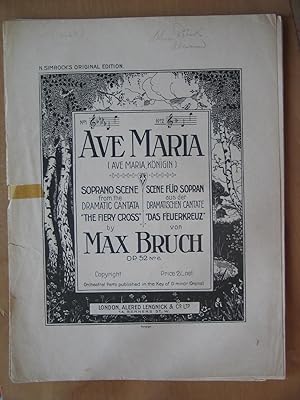 Bild des Verkufers fr Ave Maria - from the Fiery Cross zum Verkauf von EbenezerBooks