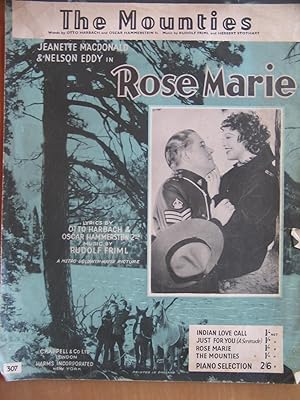 Bild des Verkufers fr The Mounties - from the Film "Rose Marie" zum Verkauf von EbenezerBooks
