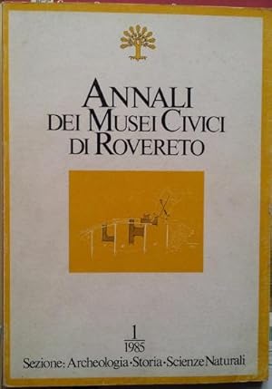 Annali dei musei civici di Rovereto