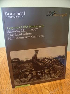 Legend of the Motorcycle; Saturday May 5, 2007 The Ritz Carlton Half Moon Bay, CA
