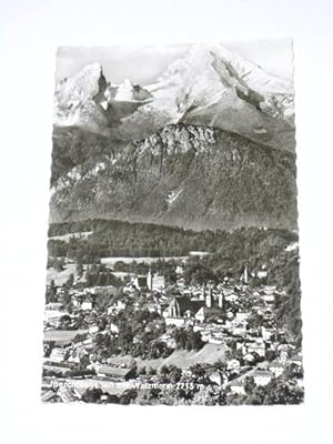 AK Berchtesgaden mit Watzmann