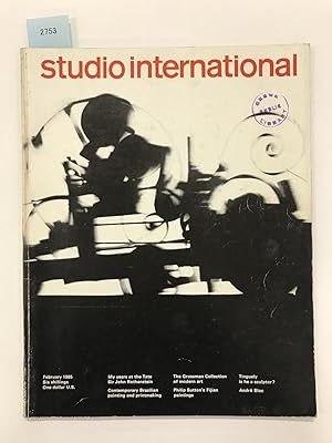 Studio International. Vol. 169 / no. 862. February.