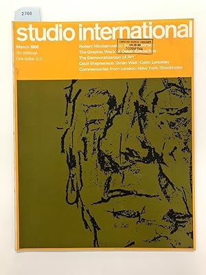 Studio International. Vol. 171 / no. 875. March.