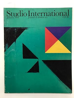 Studio International Journal of Modern Art. Incorporating The Studio. Vol. 179 / no. 918. January.