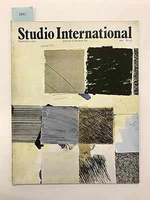 Studio International Journal of Modern Art. Incorporating The Studio. Vol. 186 / no. 958. September.