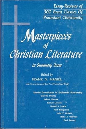 Masterpieces of Christian Literature in Summary Form. Volume I, C. 96 to 1695