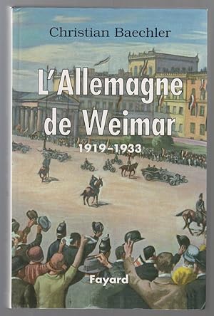 L'Allemagne De Weimar 1919-1933