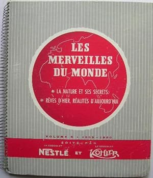 Image du vendeur pour LES MERVEILLES DU MONDE. La nature et ses secrets. Rves d'hier, ralits d'aujourd'hui. Volume 5, 1959-1960. mis en vente par Librairie les mains dans les poches