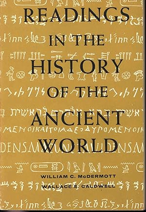 Seller image for Readings in the history of the ancient world for sale by Joseph Valles - Books