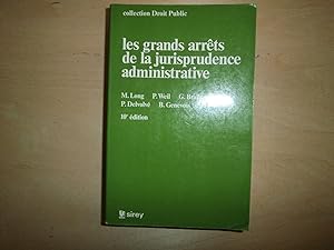 Imagen del vendedor de LES GRANDS ARRETS DE LA JURISPRUDENCE ADMINISTRATIVE a la venta por Le temps retrouv