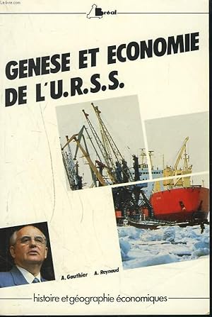 Image du vendeur pour GENESE ET ECONOMIE DE L'URSS mis en vente par Le-Livre