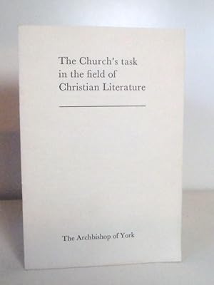 Image du vendeur pour The Church's task in the field of Christian literature. mis en vente par BRIMSTONES