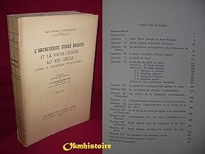 Immagine del venditore per L'Archevque EUDES RIGUAUD et la vie de l'glise au XIIIe sicle d'aprs le " Regestrum Visitationum " venduto da Okmhistoire