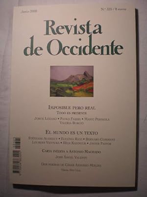 Imagen del vendedor de Revista de Occidente N 325. Junio 2008 a la venta por Librera Antonio Azorn