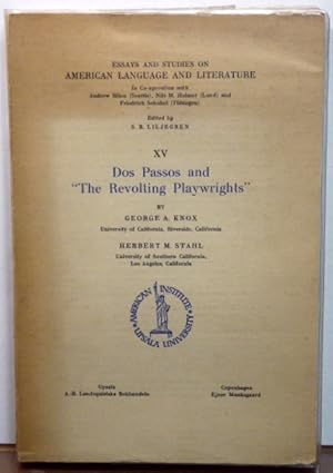 Imagen del vendedor de DOS PASSOS AND "THE REVOLTING PLAYWRIGHTS" [SIGNED] a la venta por RON RAMSWICK BOOKS, IOBA