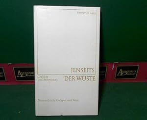 Bild des Verkufers fr Jenseits der Wste - Gedichte und Aphorismen. zum Verkauf von Antiquariat Deinbacher