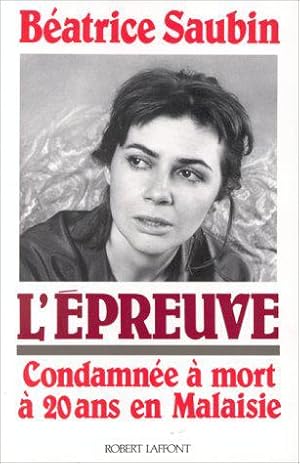 Seller image for Epreuve for sale by JLG_livres anciens et modernes