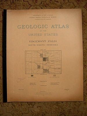 Immagine del venditore per GEOLOGIC ATLAS OF THE UNITED STATES; EDGEMONT FOLIO, SOUTH DAKOTA-NEBRASKA; FOLIO 108 venduto da Robert Gavora, Fine & Rare Books, ABAA