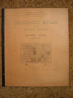 Immagine del venditore per GEOLOGIC ATLAS OF THE UNITED STATES; LONDON FOLIO, KENTUCKY; FOLIO 46 venduto da Robert Gavora, Fine & Rare Books, ABAA