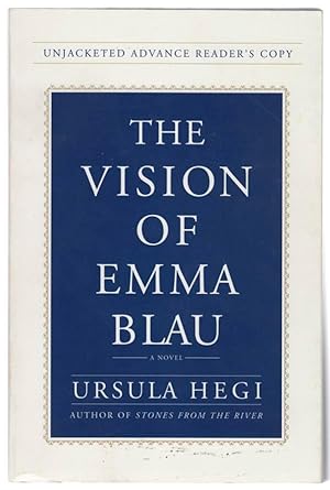 Imagen del vendedor de The Vision of Emma Blau (Advance Reading Copy) a la venta por Jeff Hirsch Books, ABAA