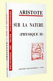 Bild des Verkufers fr Sur la nature (Physique II) zum Verkauf von Calepinus, la librairie latin-grec