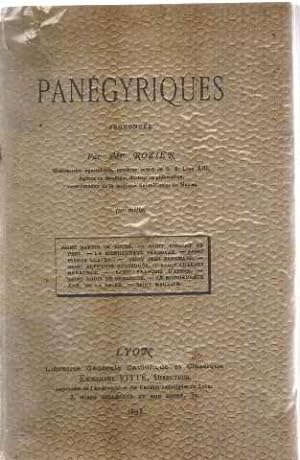 Seller image for Pangyriques for sale by librairie philippe arnaiz