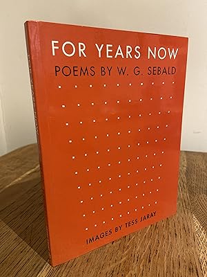 Seller image for For Years Now >>>> A BEAUTIFUL UK FIRST EDITION & FIRST PRINTING PAPERBACK ORIGINAL - SIGNED BY TESS JARAY <<<< for sale by Zeitgeist Books