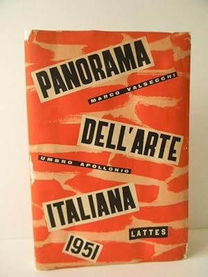 Immagine del venditore per PANORAMA DELL'ARTE ITALIANA 1951. venduto da LIBRAIRIE LE GALET