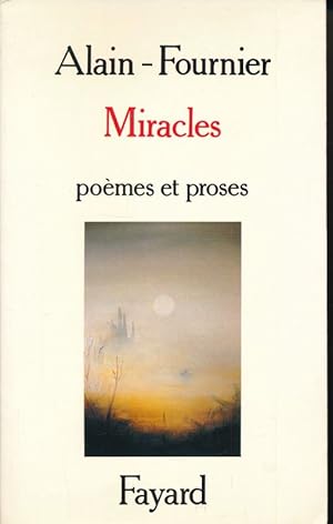 Image du vendeur pour Miracles. Pomes et proses mis en vente par LIBRAIRIE GIL-ARTGIL SARL