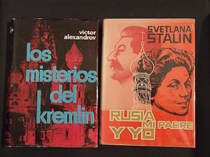 Seller image for LOS MISTERIOS DEL KREMLIN + RUSIA, MI PADRE Y YO (2 LIBROS) for sale by Libros Dickens