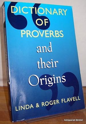 Seller image for Dictionary of proverbs and their origins. for sale by Antiquariat Christian Strobel (VDA/ILAB)
