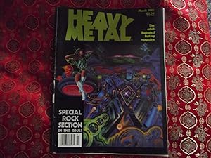 Heavy Metal the Adult Illustrated Fantasy Magazine March 1982