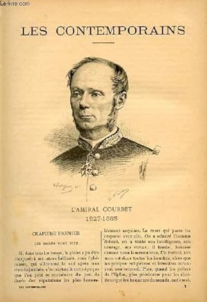 Bild des Verkufers fr L'amiral Courbet (1827-1885). LES CONTEMPORAINS N7 zum Verkauf von Le-Livre