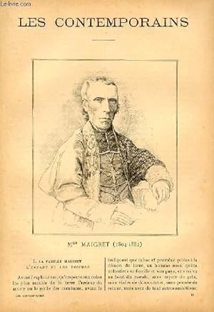 Image du vendeur pour Mgr Maigret (1804-1882). LES CONTEMPORAINS N38 mis en vente par Le-Livre