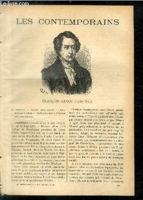 Image du vendeur pour Franois Arago (1786-1853). LES CONTEMPORAINS N 404 mis en vente par Le-Livre