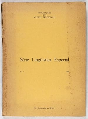 Série Lingüistica Especial, No. 1 - 1959