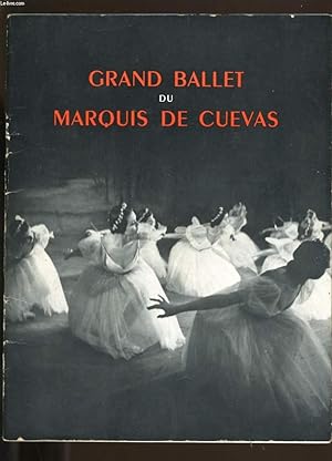 Seller image for PROGRAMME DU GRAND BALLET DU MARQUIS DE CUEVAS. for sale by Le-Livre