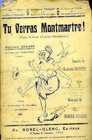 Imagen del vendedor de TU VERRAS MONTMARTRE a la venta por Le-Livre