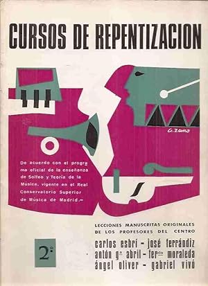 Imagen del vendedor de CURSOS DE REPENTIZACION. 2 a la venta por Desvn del Libro / Desvan del Libro, SL