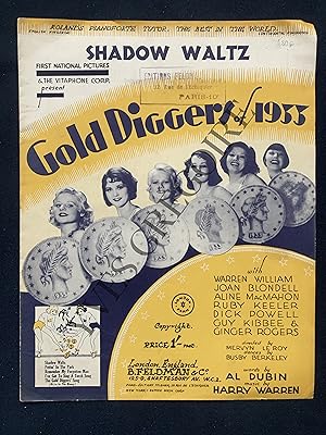 Gold Diggers Of 1933 'The Shadow Waltz' 1933 Photo Print - Item