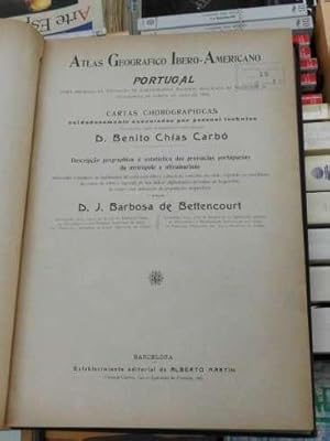 ATLAS GEOGRÁFICO IBERO-AMERICANO PORTUGAL