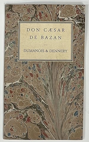 Seller image for DON CSAR De BAZAN. A Drama in Three Acts. Translated and Adapted from the French of M.M. Dumanois [sic] and Dennery for sale by Tavistock Books, ABAA