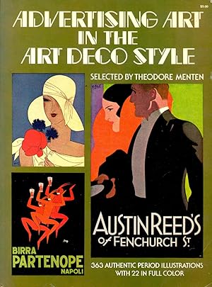 Imagen del vendedor de Advertising Art in the Art Deco Style. a la venta por Joseph Valles - Books