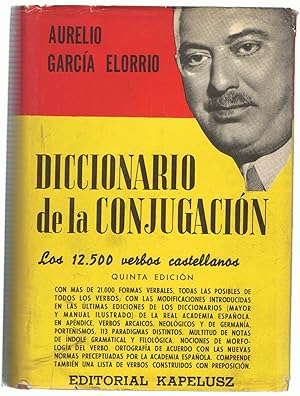 Image du vendeur pour DICCIONARIO DE LA CONJUGACIN. Los 12.500 verbos castellanos mis en vente par Librera Torren de Rueda