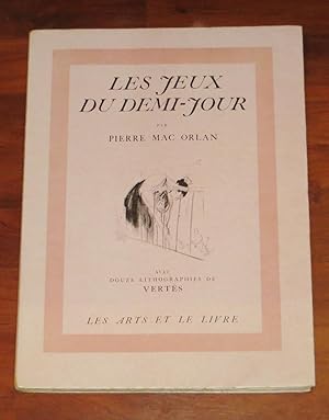 Seller image for LES JEUX DU DEMI-JOUR. for sale by Librairie Le Livre Penseur