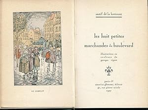 Les huit petites marchandes du boulevard, Paris, Glomeau Maurice, 1927